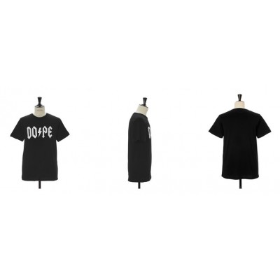 DOPE KISS 閃電 T-Shirt 黑