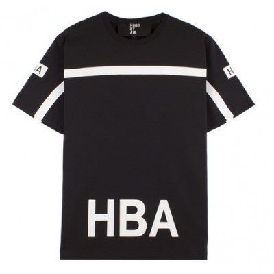 HBA 白色間條黑色底 "House of Files" T-Shirt 